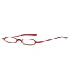 New metal frame mini reading glasses, resin lenses, portable pen holder type ultra-small reading glasses factory direct sales Item Picture